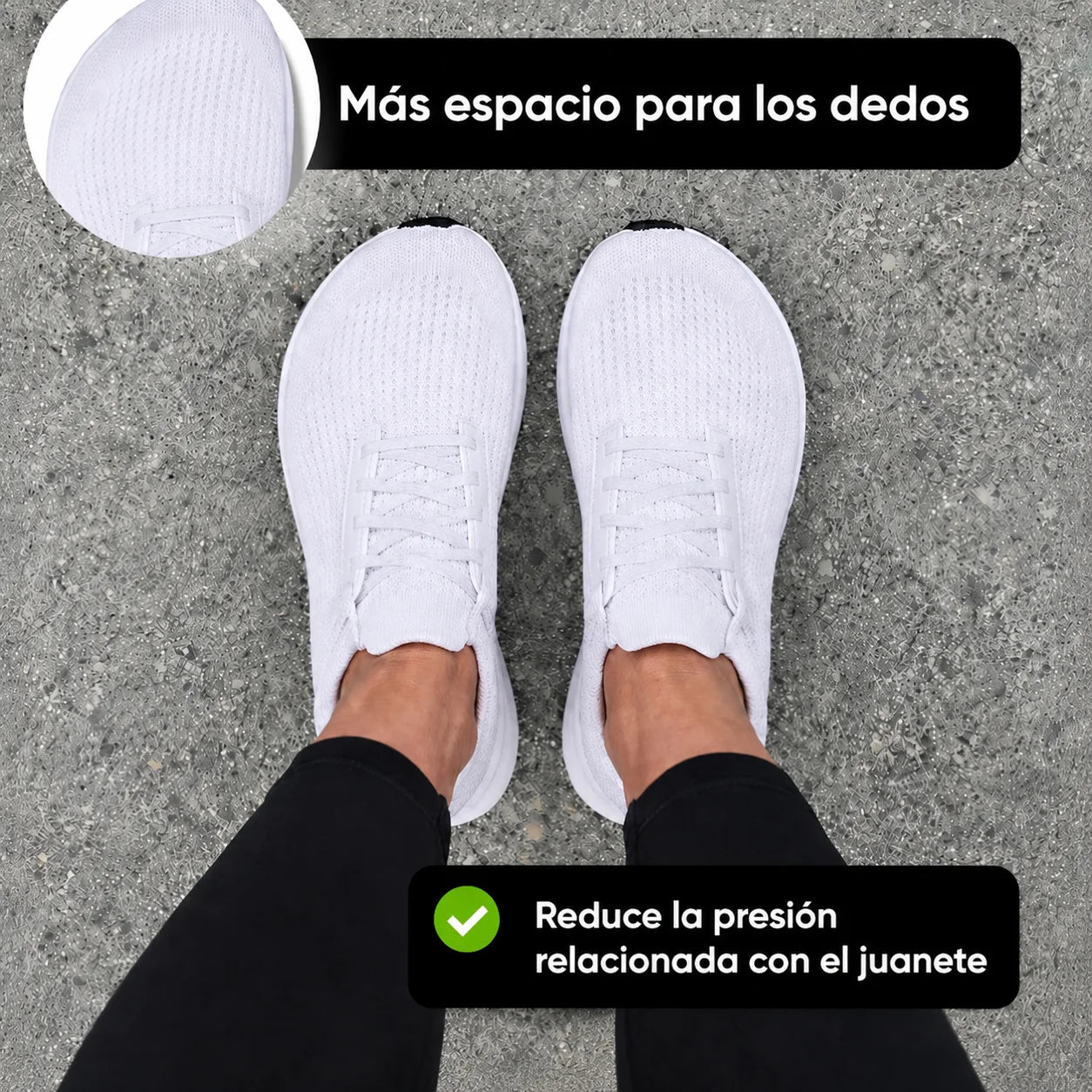 Lunyvia™ – Diseñadas para juanetes y pies sensibles