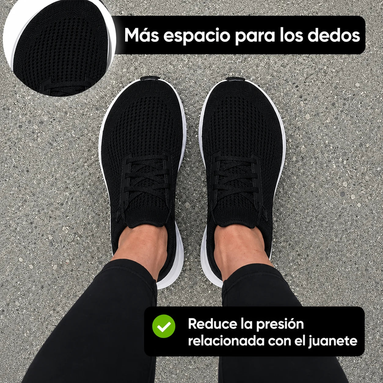 Lunyvia™ – Diseñadas para juanetes y pies sensibles