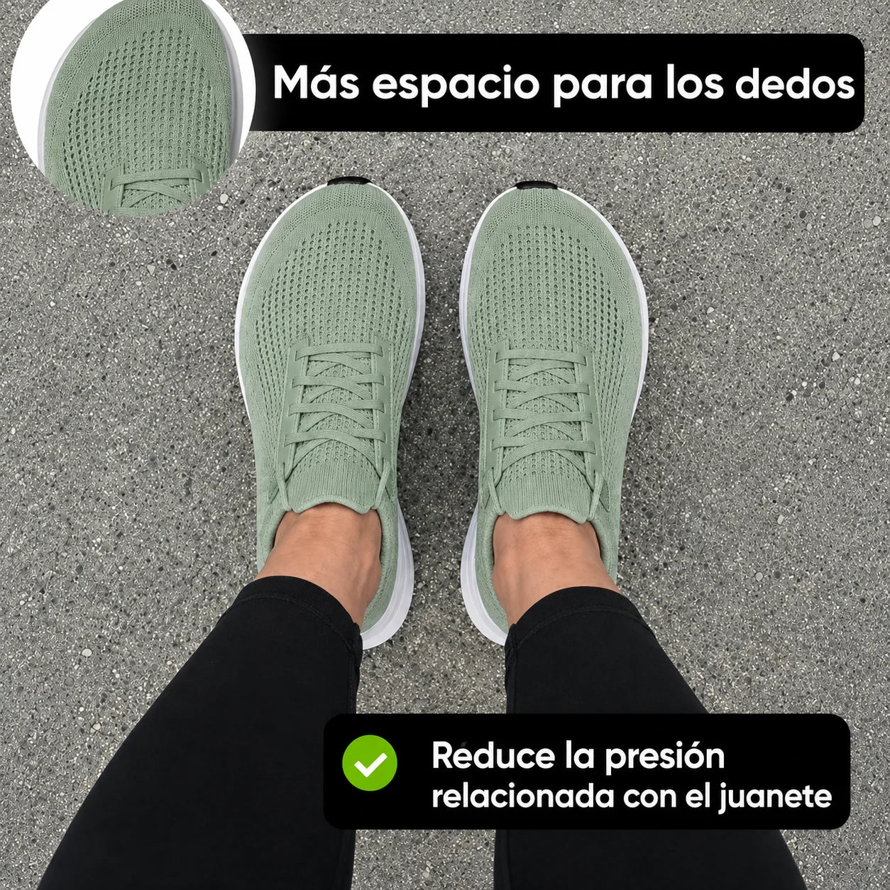 Lunyvia™ – Diseñadas para juanetes y pies sensibles